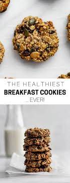 The Healthiest Breakfast Cookies Recipe Breakfast Cookies Healthy Healthy Cookies Breakfast Cookies
