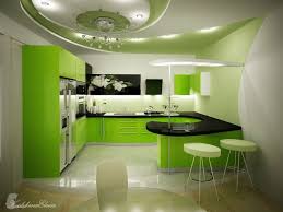 No matter which shade every green seems to provide inspiration. Five Fresh Kitchen With Green Design By Koshkina Elena Green Kitchen Designs Kitchen Design Color Modern Kitchen Design
