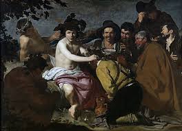 Renowned artist manolo valdés' work. A Discussion Of The Triumph Of Bacchus By Velazquez