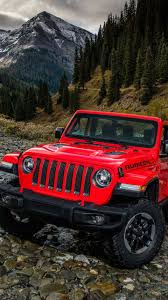 Red Utility Vehicle Jeep Wrangler Outdoor 720x1280 Wallpaper Jeep Wrangler Jeep Wallpaper Car Iphone Wallpaper