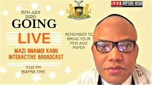 Read all the latest news, breaking stories, top headlines, opinion, pictures and videos about nnamdi kanu from nigeria and the world on today.ng Live Mazi Nnamdi Kanu S Broadcast Lecture Via Radio Biafra Today The 15th Of July 2020 Youtube