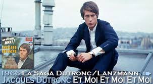 Cinquante millions de vietnamiens et moi, et moi, et moi le dimanche à la chasse au lapin avec mon fusil, je suis le roi j'y pense cinq cent milliards de petits martiens et moi, et moi, et moi comme un con de parisien j'attends mon chèque de fin de mois j'y pense et puis j'oublie c'est la vie, c'est la vie. Sweet Sixties La Magie Des Annees 60 Jacques Dutronc 1966 Et Moi Et Moi Et Moi Jacques Dutronc Dutronc Jacques