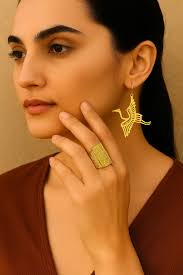 Gold Tuareg Ring * Mens Ring * African Ring * Signet Ring * Mayan * Boho *  Ethnic * Rustic * Gypsy * Psy * Thumb *textured Symbol, Ak-3uu1yy