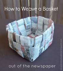 25 Newspaper Craft Ideas Red Ted Art Make Crafting With Kids Easy Fun Diy Newspaper Newspaper Crafts Weaving For Kids