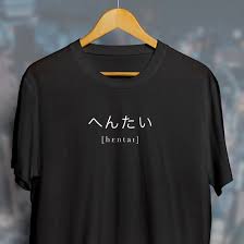 Hentai Kanji Definition Tshirt Anime Japanese Black - Etsy Singapore