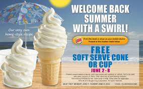 ¡un postre a tu nivel de sabor! Free Soft Serve Ice Cream At Burger King Soft Serve Cone Soft Serve Soft Serve Ice Cream