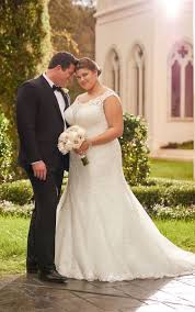 Sweet embodied appliqués lace flows throughout the flirtatious bodice and onto the swinging skirt while a sweetheart bust features padding and being for a. Vintage Wedding Dresses Classic Wedding Gowns Essense Of Australia