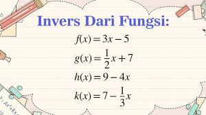Invers fungsi bentuk pecahan materi fungsi komposisi matematika kelas 10 fungsikomposisi follow instagram saya di seekorlebah_. Invers Fungsi Aljabar Youtube