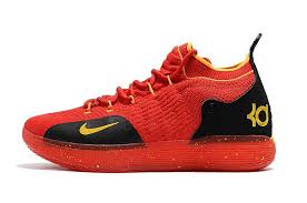 Black And Yellow Basketball Shoes 2018 Nike Kd 11 University Red Black Yellow Basketball Shoes Basketball Shoes For Men Red Adidas Basketball Shoes On Sale
