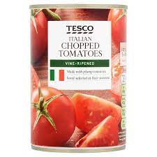 Tesco Italian Chopped Tomatoes 400g Ce Tesco Groceries