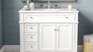 Welcome farmhouse style into your bathroom with this 36 w single bathroom vanity. The 7 Best Single Bathroom Vanities Of 2021