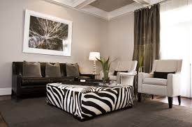 Dark grays, light grays, warm grays, cool grays, you will find all of them here from major brands like sherwin williams, benjamin moore, and more. Zebra Ottoman Contemporary Living Room Sherwin Williams Versatile Gray Hgtv