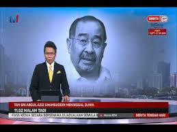 Former minister tan sri abdul aziz shamsuddin died at 11.52pm yesterday. 17 Okt 2020 Berita Tgh Hari Tan Sri Abdul Aziz Shamsuddin Meninggal Dunia Youtube