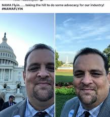 Thanks, DAN WALSH-Vistar, for attending the Fly-In this week in Washington  DC to support our Industry Advocacy efforts. You represent CAVC very well.