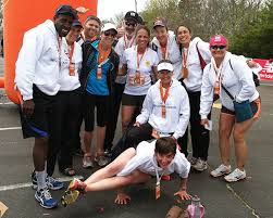 The pose below is the astavikrasana. Ragnar Cape Cod Relay