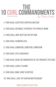 The 10 Curl Commandments For Perfect Curly Hair Curly Hair Styles Natural Hair Styles Curly Hair Styles Naturally