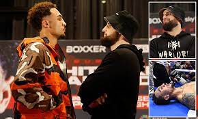 Once a quitter, always a quitter!': Liam Cameron aims brutal jibe at Ben  Whittaker and insists he will STOP his rival in highly-anticipated rematch  after freak ending to their first fight |