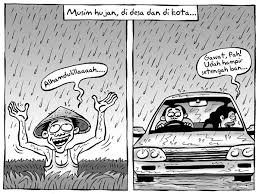 Gambar hujan kartun lucu gambar animasi hujan lebat bergerak. Benny Rachmadi Musim Hujan Tiba
