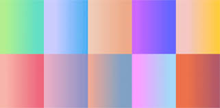 Download and print these for free. Free Gradient Pack 64 Gradient Swatches Shapes And Backgrounds