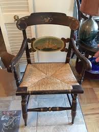 Rare Auth Hitchcock Captain S Chair Limited Edition Uss Constitution 355 500 Captains Hitchcock Chair Uss Constitution Vintage Furniture