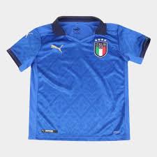 Logo italia si occupa della fornitura di servizi pubblicitari a 360° tramite un accurato studio del. Camisa Selecao Italia Juvenil Home 20 21 S N Torcedor Puma Camisa De Time Magazine Luiza