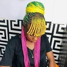 New 2020 Braided Hairstyles Choose Your Favourite Braids Colour Braided Hairstyles Hair Styles African Braids Hairstyles