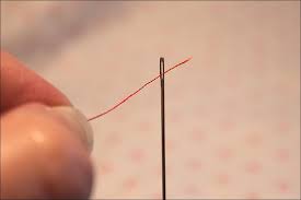 This is pretty easy to achieve because the loop of the threader is bigger and firmer than the thread. Hand Sewing Thread The Needle Tie The Knot Sew4home