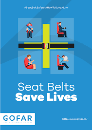 Child safety on road background vector. Road Safety Posters Gofar