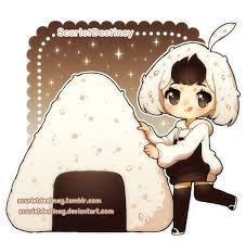 Onigiri By Scarletdestiney On Deviantart In 2020 Cute Kawaii Drawings Chibi Girl Drawings Cute Art