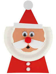 Assiettes En Carton Blanc Anniversaires 10 Doigts Assiette Carton Deco Noel Maternelle Creation De Noel