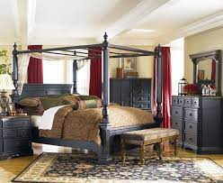 Canopy Bedroom Ashley Rowley Creek Suite Queen King Set King Size Bedroom Furniture Sets Canopy Bedroom Sets King Bedroom Sets