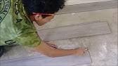Since the material is thin, laminate flooring cuts quickly when the proper tools are used. How To Quickly And Easily Cut Laminate Flooring Without Power Tools Youtube
