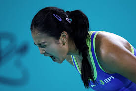 Alexandra Eala reacts after playing 'close friend' and winning in Abu Dhabi