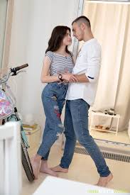 Ariana Shine cute cyclist rides her boyfriends cock