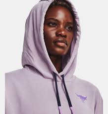 Women's Project Rock Rival Terry Short Sleeve Hoodie