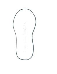 Shoe Print Template Outline Sandals Printable Free Coloring Running Clip Art Templates Websites Best Free Printable Shoe Print Template