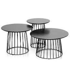 ( 3.6 ) out of 5 stars 23 ratings , based on 23 reviews current price $171.58 $ 171. Carmella Round Side Table Set Black Oak Interior Secrets
