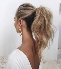 20 Hairstyles That Are Perfect For Going Out Society19 High Ponytail Hairstyles Hair Styles Guest Hair