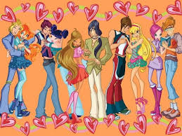 Todos los especialistas llevan un traje azul y una capa azul oscuro. Winx Club Parejas Buscar Con Google Bloom Winx Club Dibujos Animados Populares Winx Club