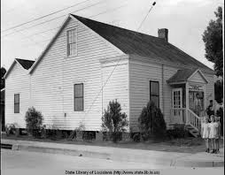 Houma Louisiana Demonstration Library At The Corner Of Verret And Roussell Ca 1940s In 2019 House Styles Home Home Decor