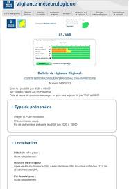 Alerte Meteo Vigilance Orange Le Ville De Puget Sur Argens Facebook