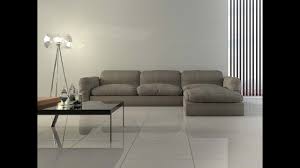 If you can, keep your windows as uncovered as possible to let natural light in. Living Room Grey Light Grey Floor Tiles Novocom Top