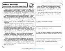 6th grade science worksheets pdf downloads, activities on: 12 Grade 6 Ideas Reading Comprehension Worksheets Comprehension Worksheets Reading Comprehension