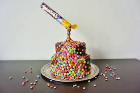 Über 139 bewertungen und für sehr gut befunden. Wie Smarties Auf Kuchen Kleben Was Fuer Eine Farbe In Der Kueche