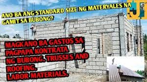Text of halimbawa ng kasunduan. Magkano Ipa Kontrata Ang Trusses At Roofing Labor Materials Ano Standard Size Ang Dapat Gamitin Youtube