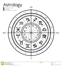 astrology background stock vector illustration of space