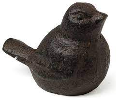 The most common cast iron birds material is metal. Mini 1 5 Cast Iron Sitting Bird Figurine Contemporary Garden Statues And Yard Art By Little Obsessed Houzz