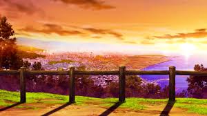 This collection presents the theme of anime scenery. Sunset Anime Scenery Wallpapers Top Free Sunset Anime Scenery Backgrounds Wallpaperaccess