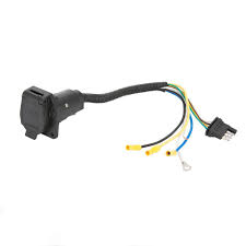 Trailer hitch wiring harness 4 pin connector. Towsmart 4 Way Flat To 7 Way Round Blade 1415 The Home Depot