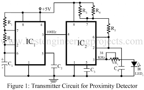 These are some circuit diagrams of the sound generators. Proximity Detector Circuit Using 555 Timer Ic Engineering Projects